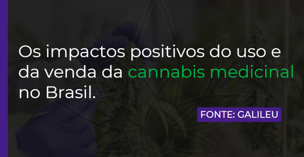 Os impactos positivos do uso e da venda da cannabis medicinal no Brasil.