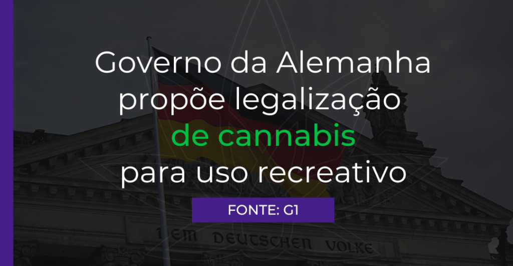 Governo da Alemanha propõe legalização de c﻿annabis para uso recreativo